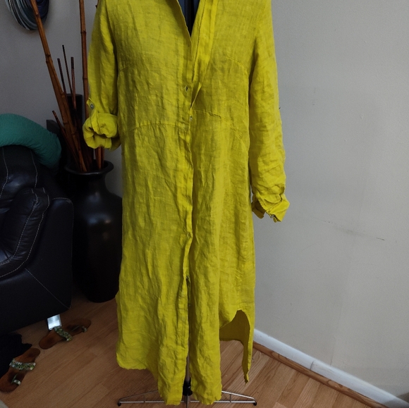 ITALIAN LINEN DRESS - Picture 4 of 7